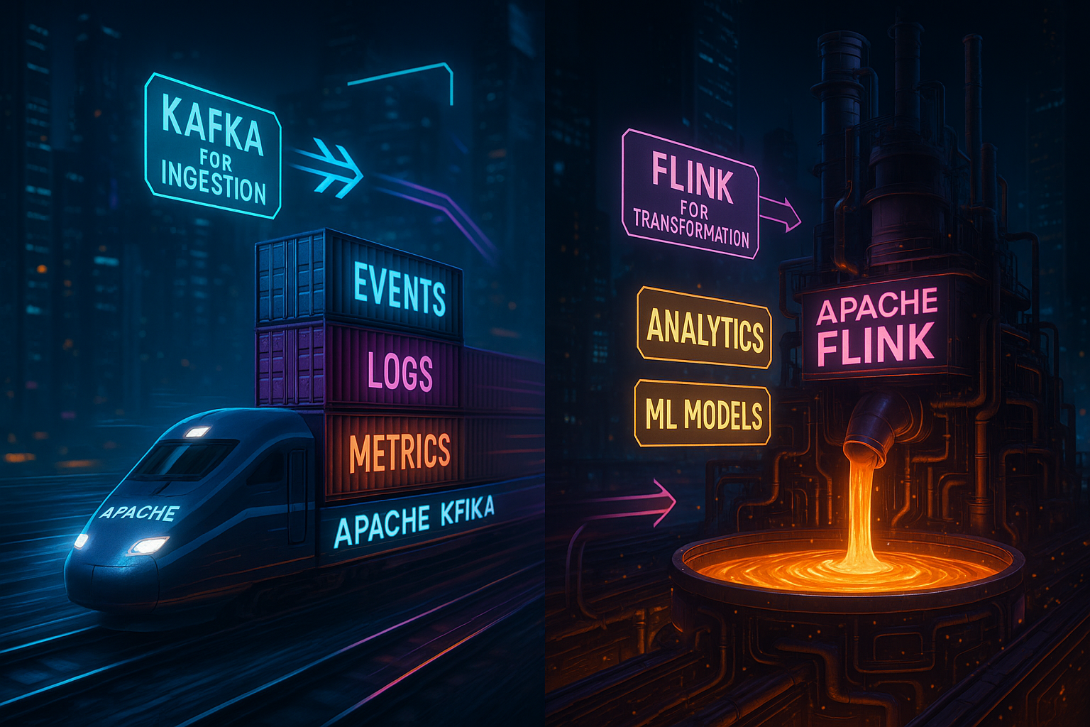 Real-Time Data Pipelines in 2024: Apache Kafka vs. Apache Flink (And Why You Need Both)
